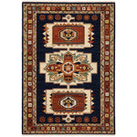 Lilihan 090B6 Blue/Red 2' x 3' Rug