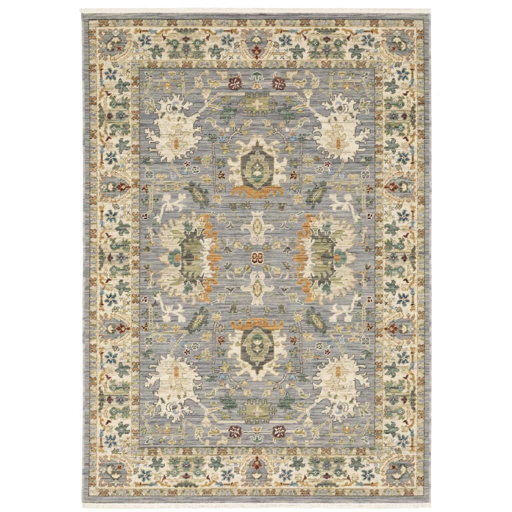 Lucca 2063L Grey/Multi 2' x 3' Rug