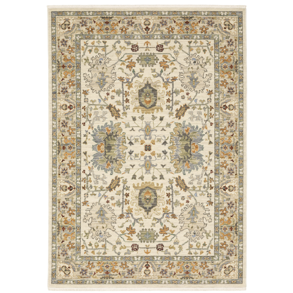 Lucca 2063Y Ivory/Multi 2' x 3' Rug