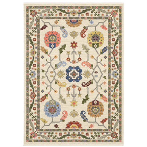 Lucca 5506W Ivory/Multi 2' x 3' Rug