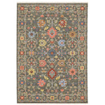 Lucca 093K1 Grey/Multi 3'3" x 5' Rug