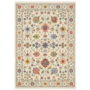 Lucca 093W1 Ivory/Multi 2' x 3' Rug