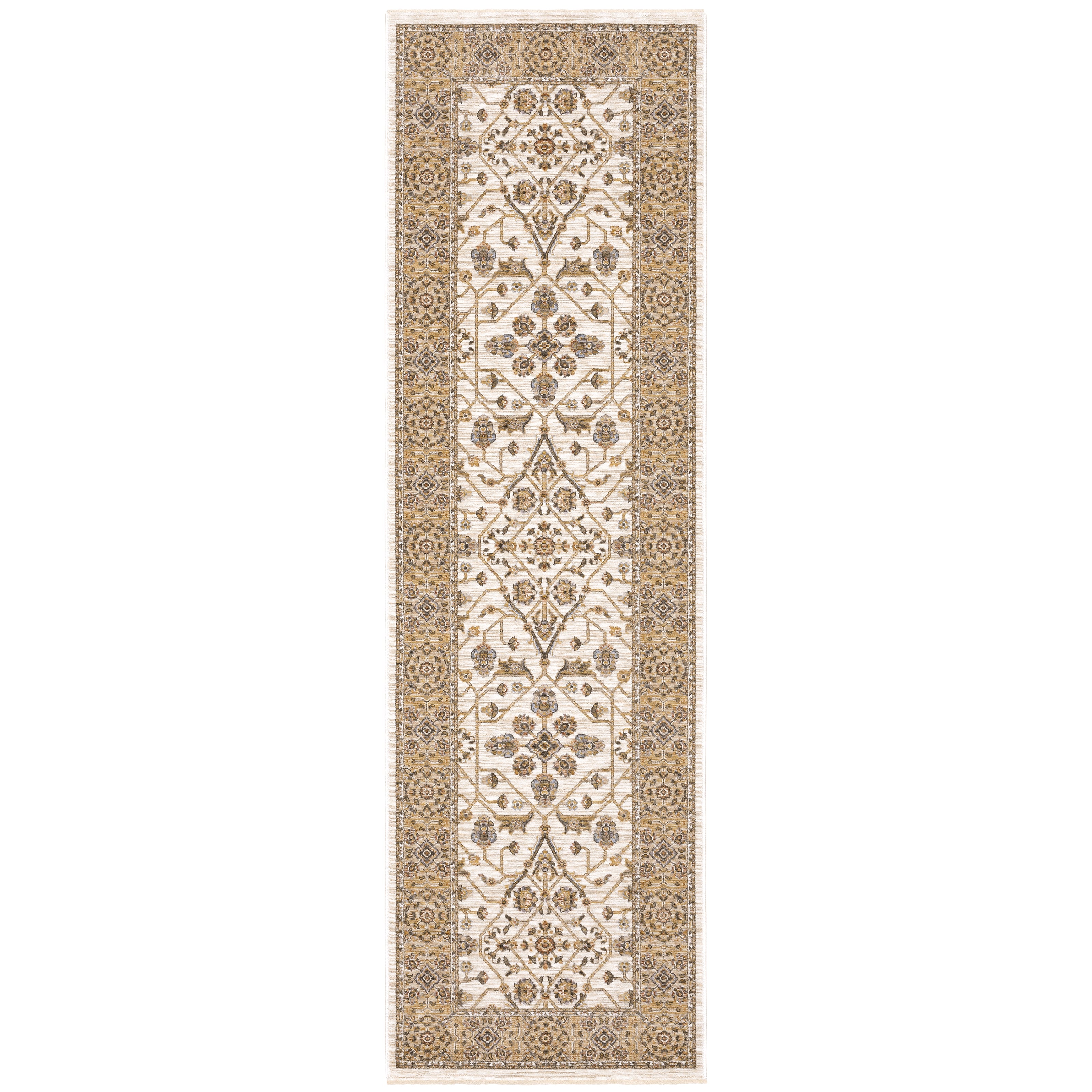 Maharaja 001J1 Ivory/Gold 2' x 3' Rug