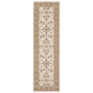 Maharaja 001J1 Ivory/Gold 2' x 3' Rug