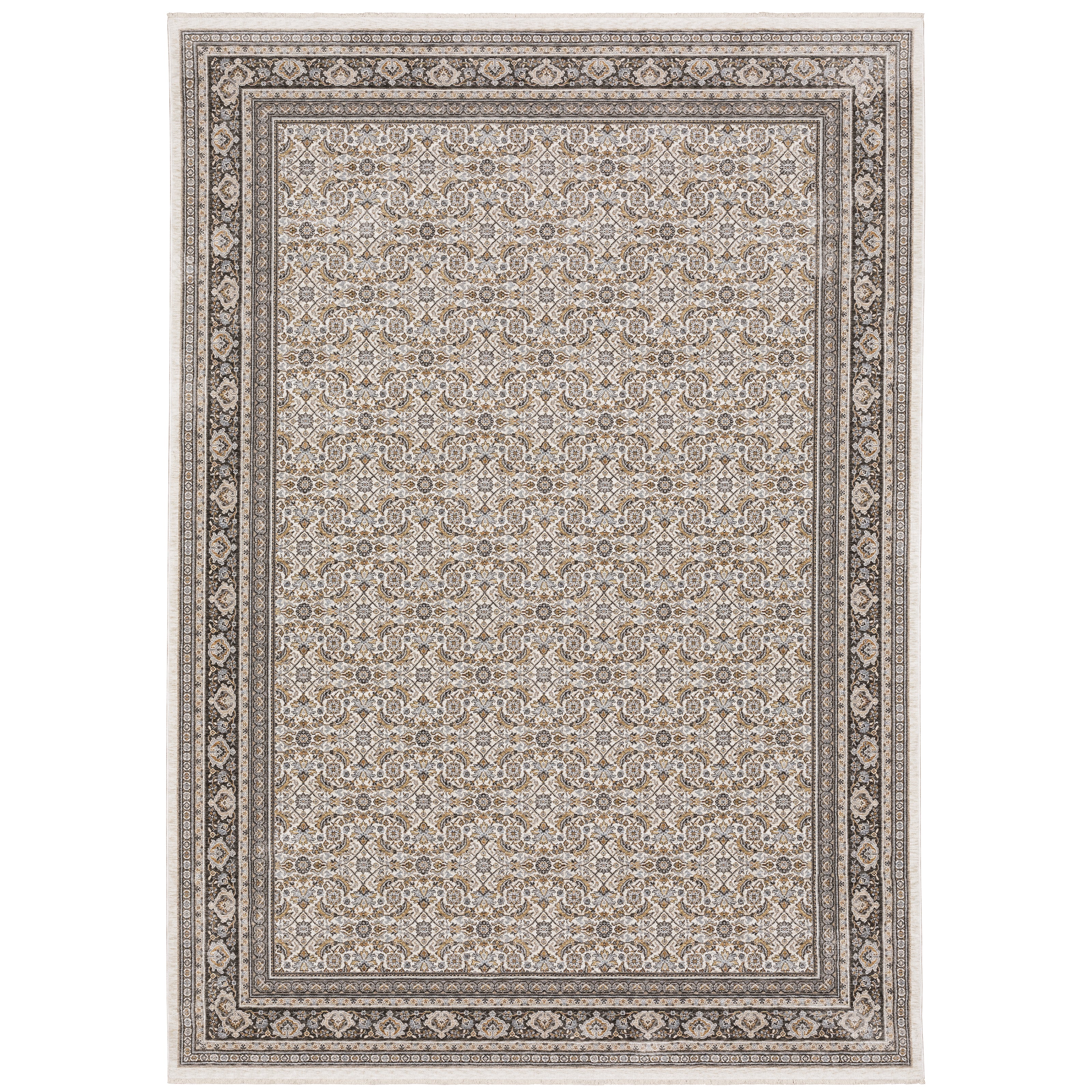 Maharaja 2061N Ivory/Grey 2' x 3' Rug