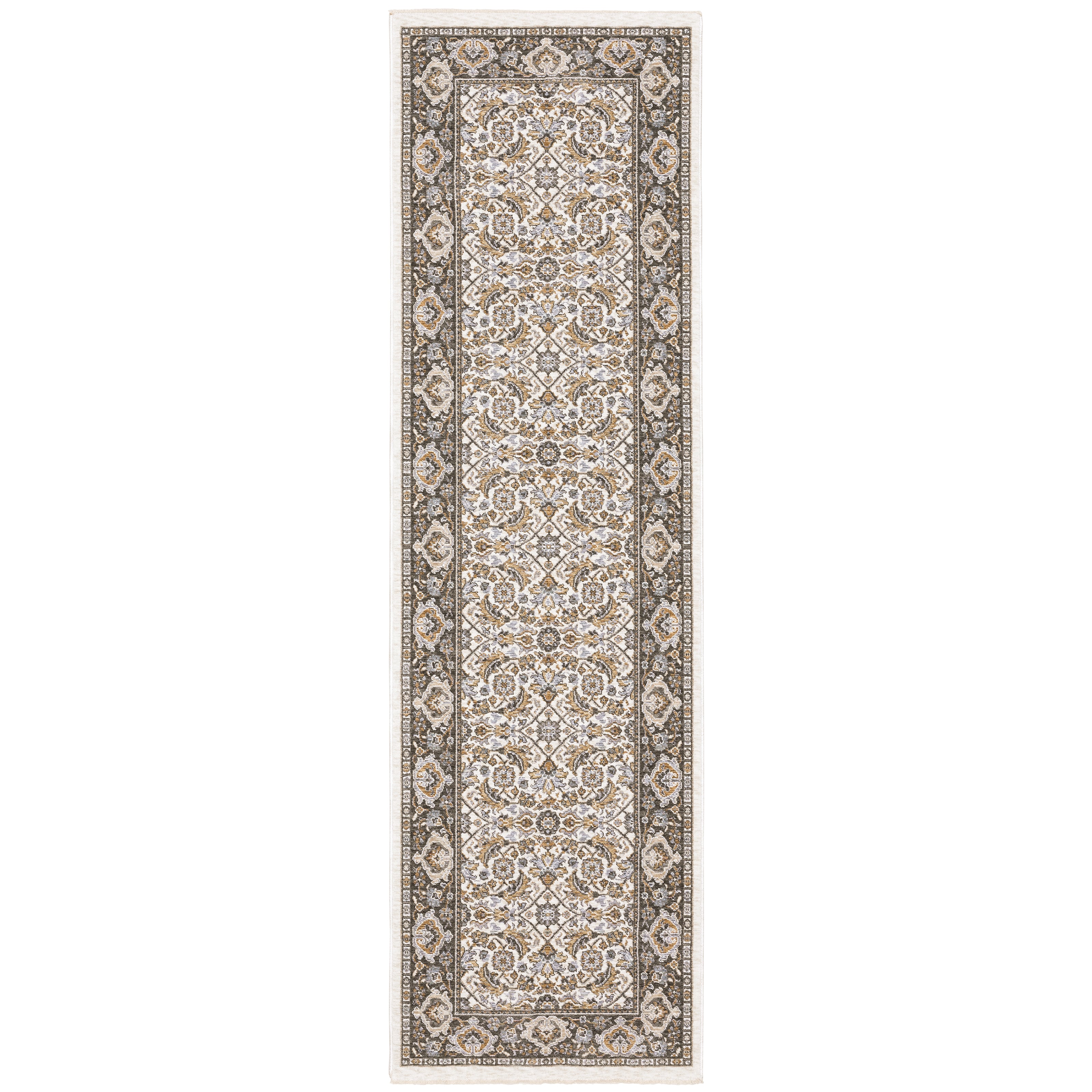 Maharaja 2061N Ivory/Grey 2' x 3' Rug