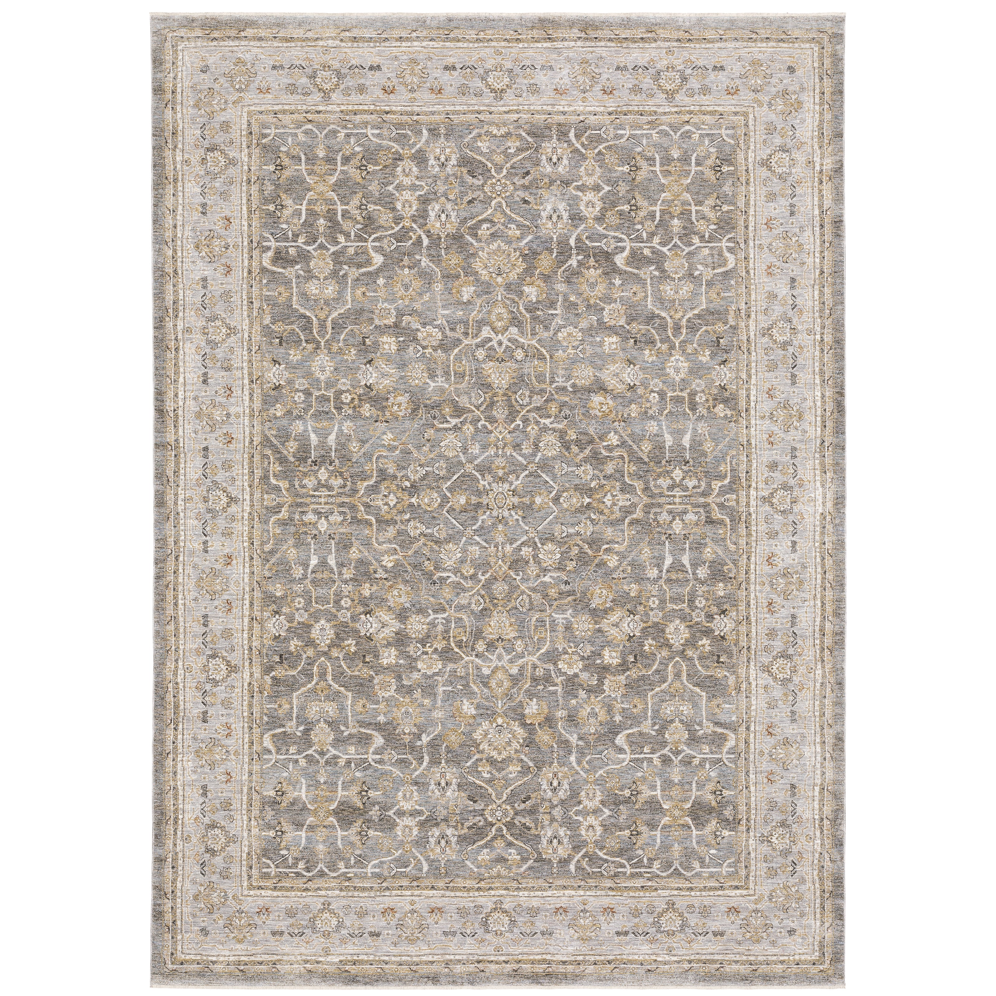 Maharaja 040M1 Beige/Grey 2' x 3' Rug