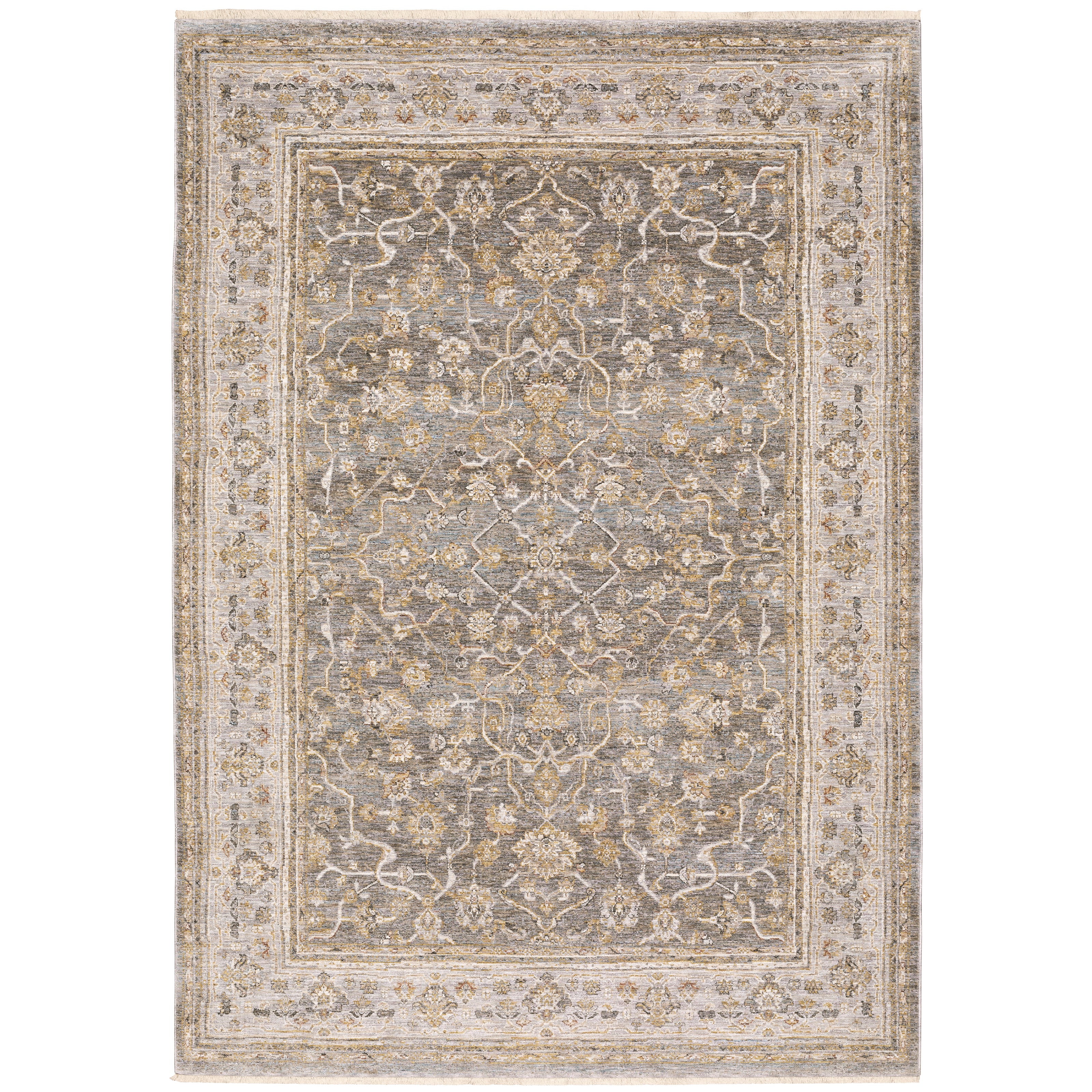 Maharaja 040M1 Beige/Grey 2' x 3' Rug