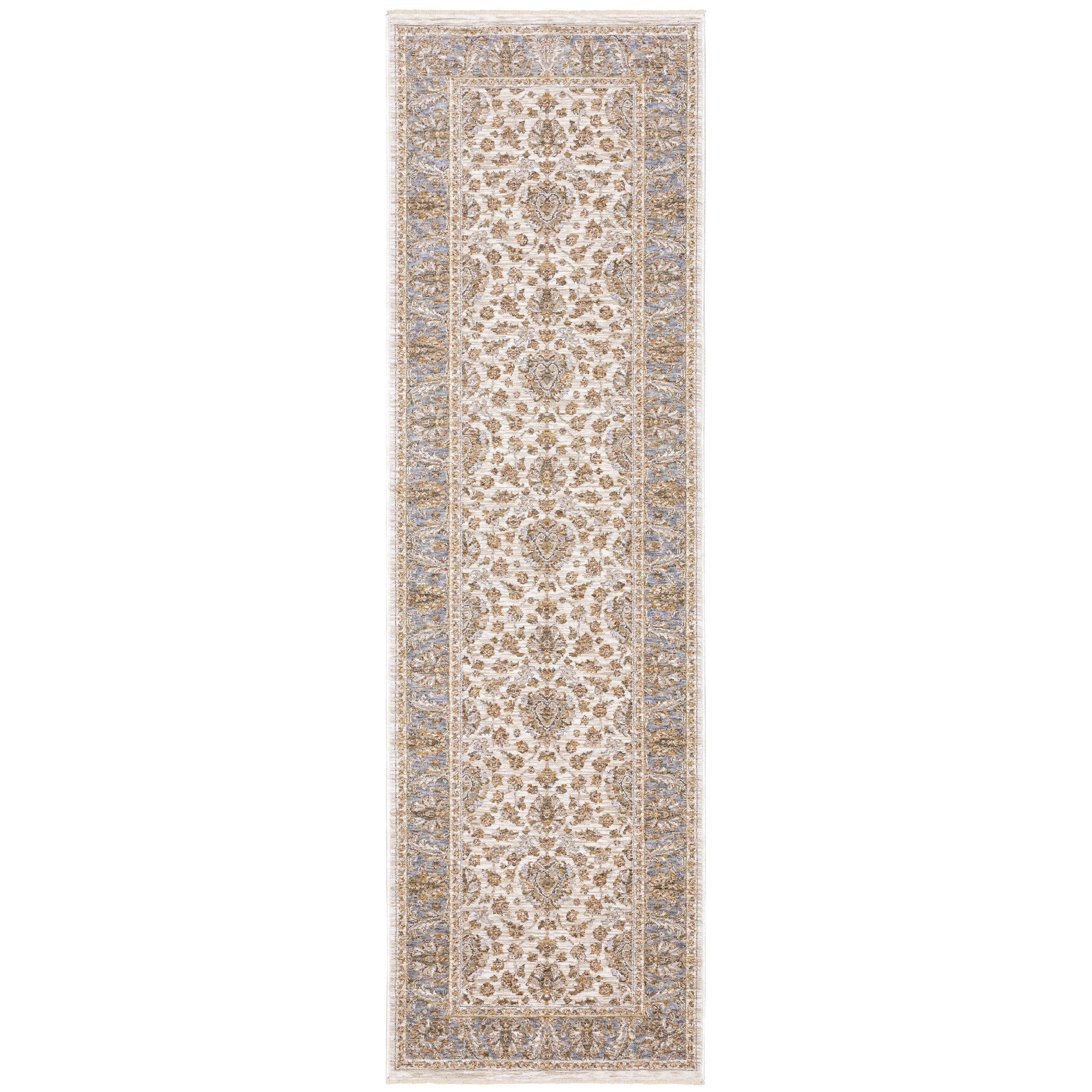 Maharaja 5091Z Ivory/Blue 7'10" x 10'10" Rug