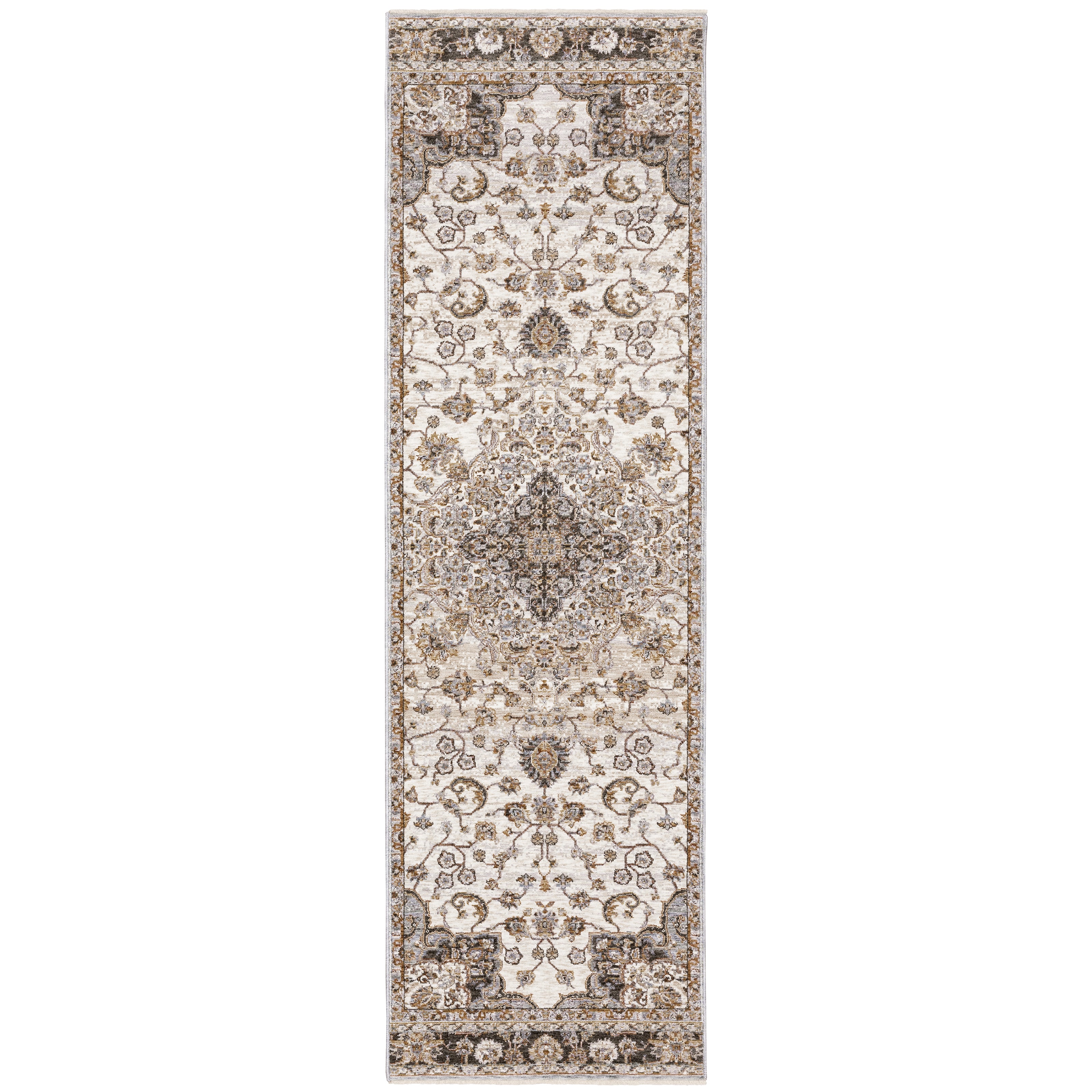 Maharaja 660J1 Ivory/Blue 2' x 3' Rug