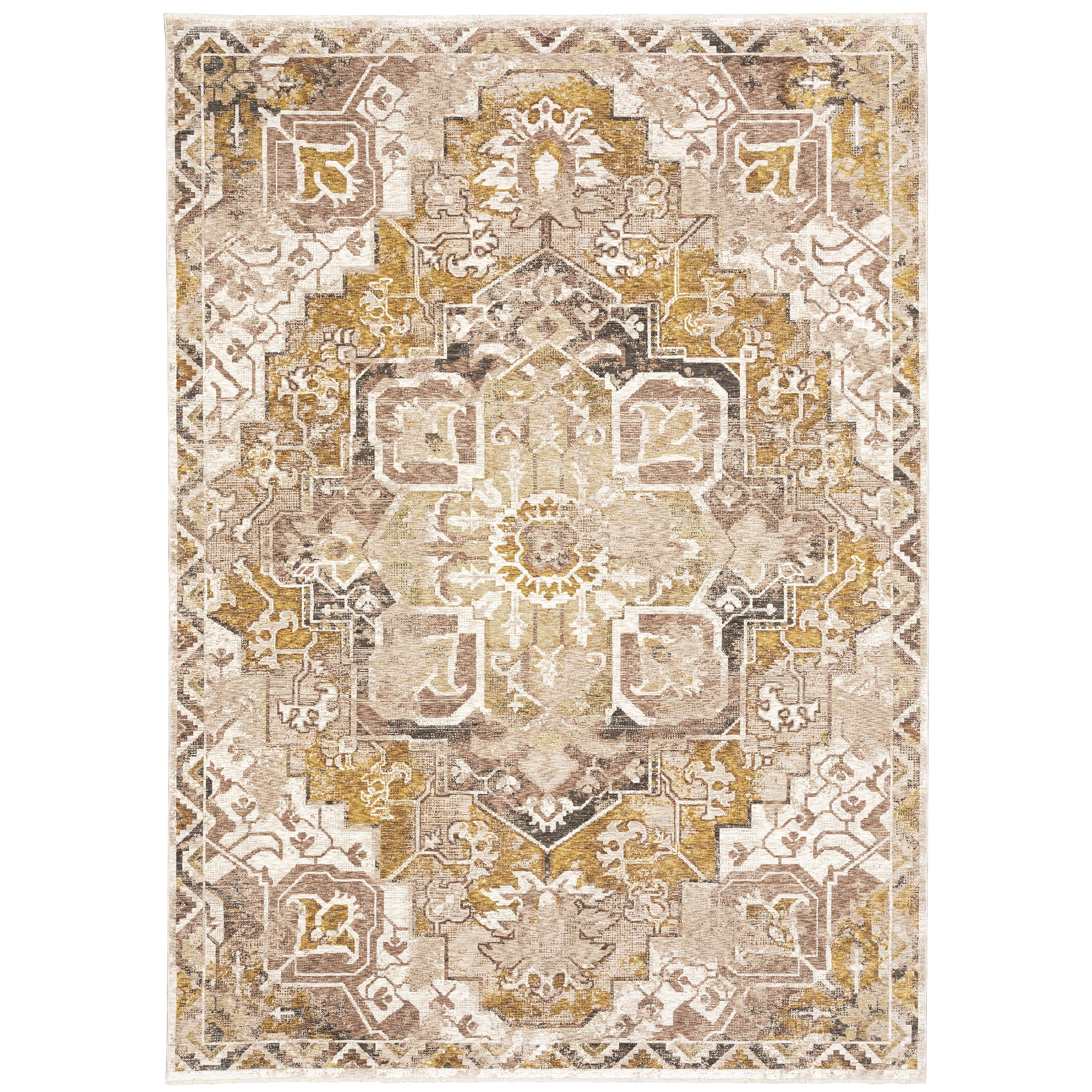 Maharaja 661C1 Gold/Ivory 2' x 3' Rug