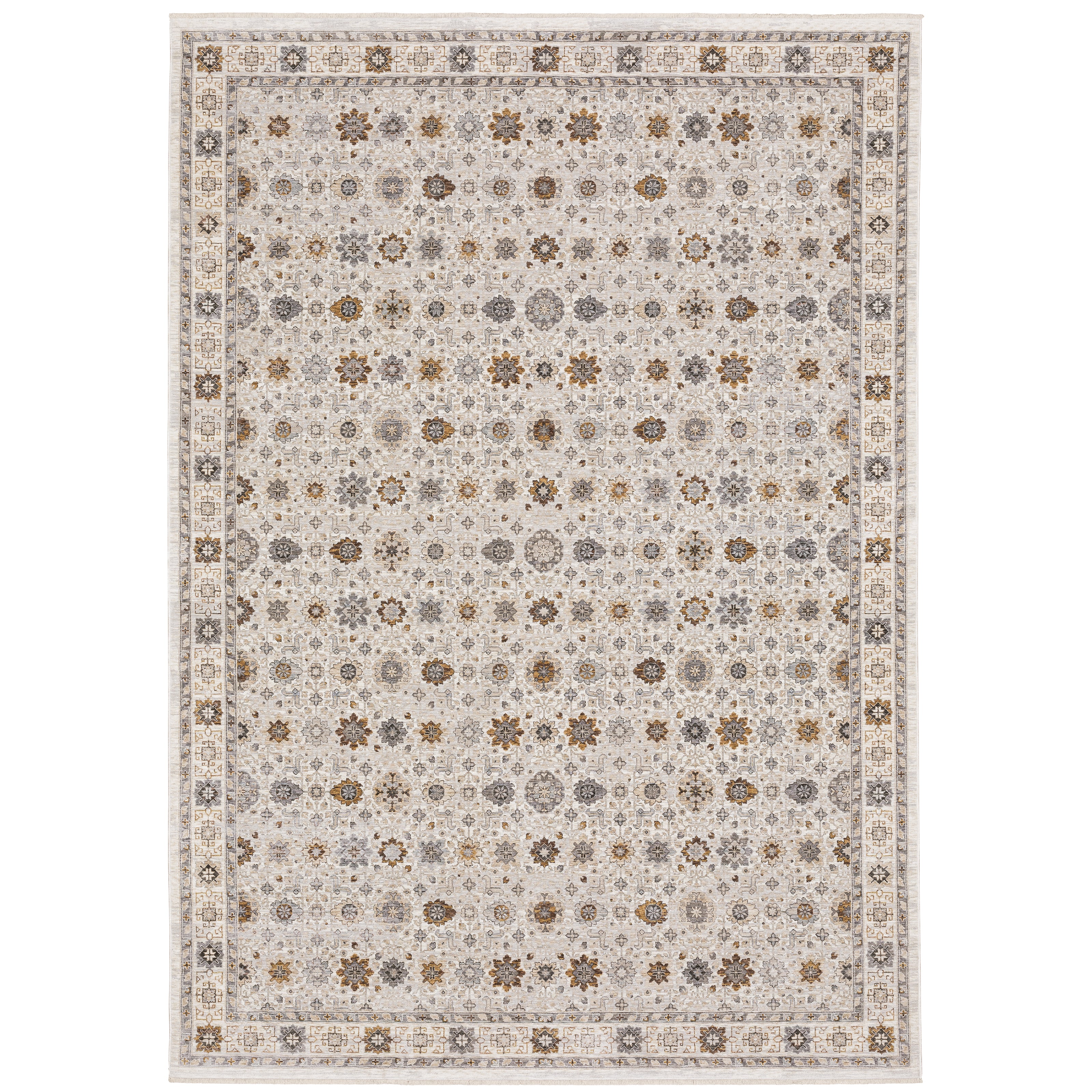 Maharaja 071W1 Ivory/Gold 2' x 3' Rug