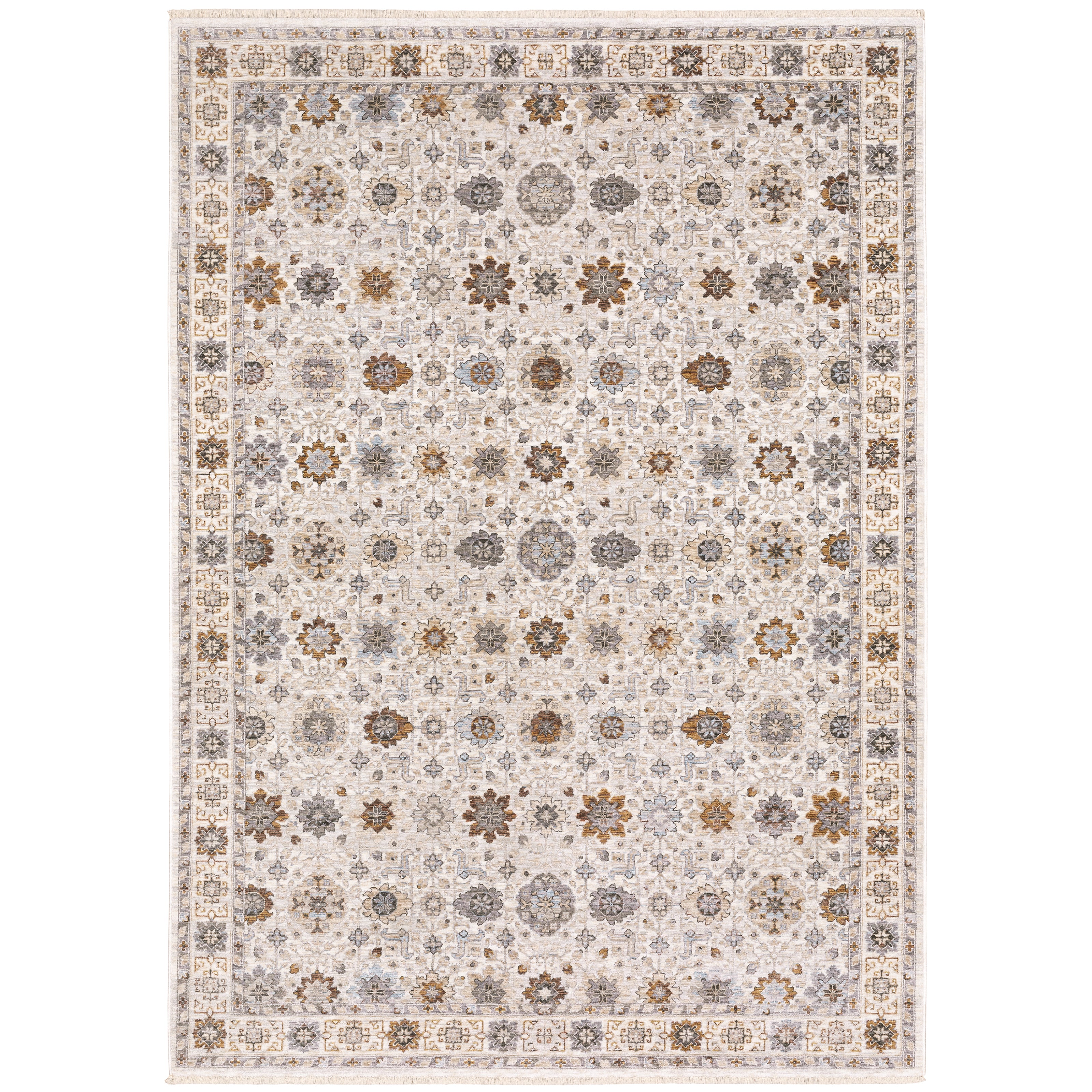 Maharaja 071W1 Ivory/Gold 2' x 3' Rug