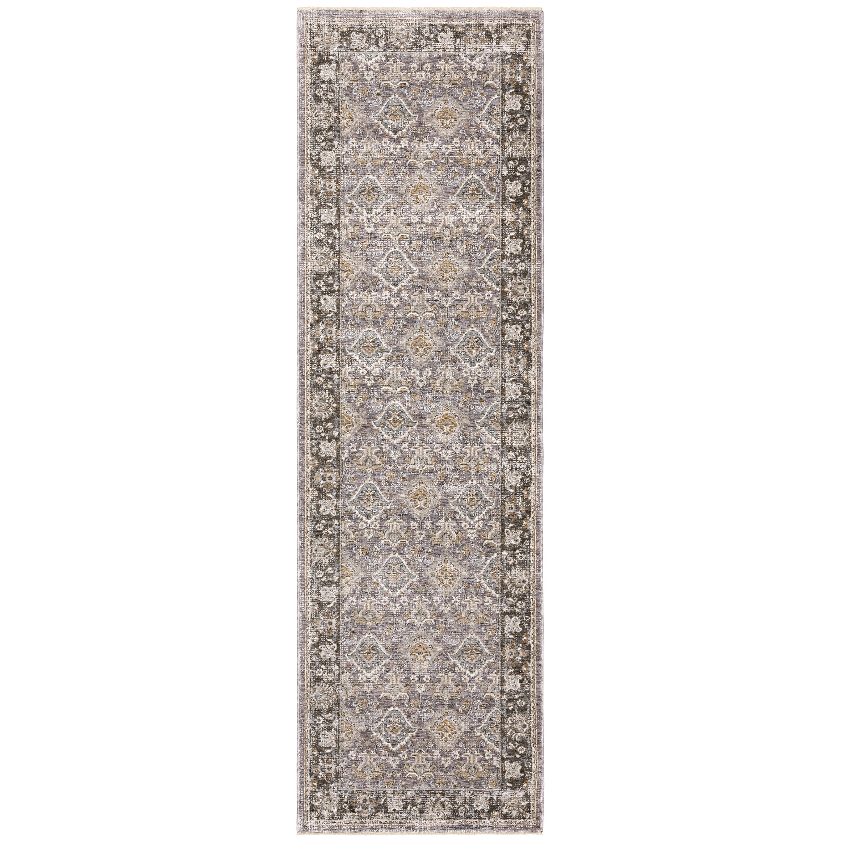 Maharaja 091E1 Grey/Blue 2' x 3' Rug