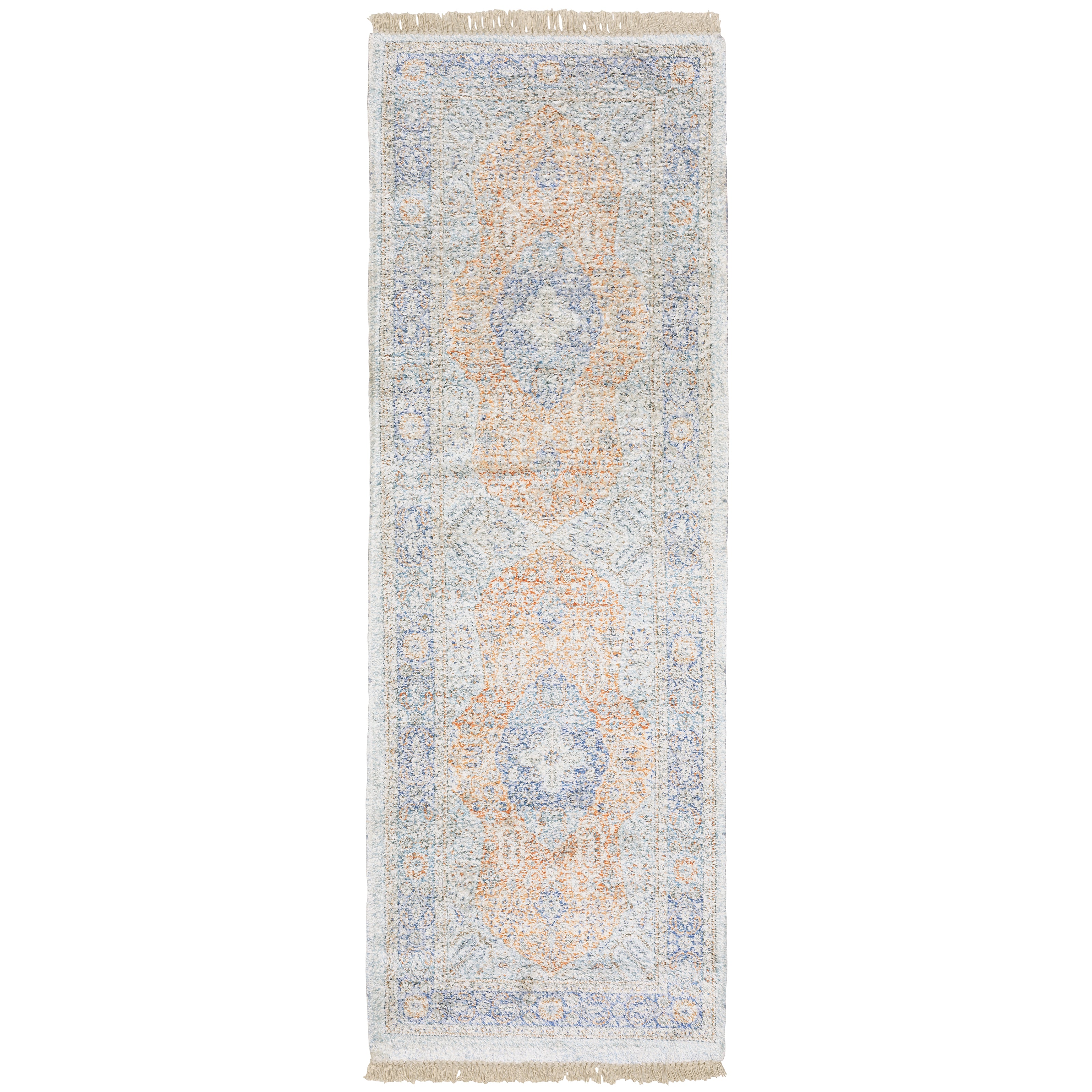 Malabar 45301 Blue/Red 10' x 13' Rug