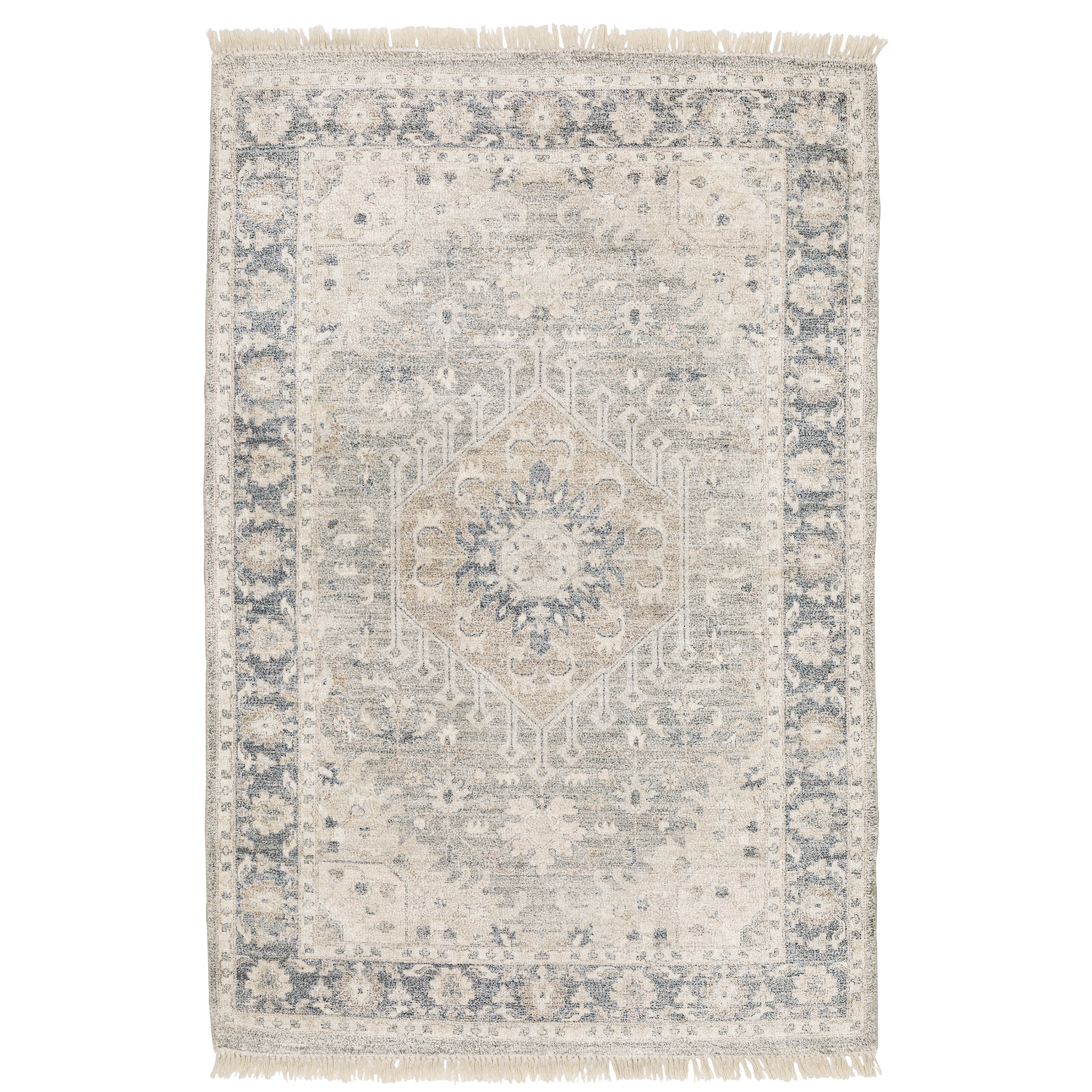 Malabar 45302 Beige/Grey 5' x 8' Rug