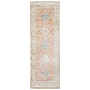 Malabar 45305 Orange/Blue 5' x 8' Rug