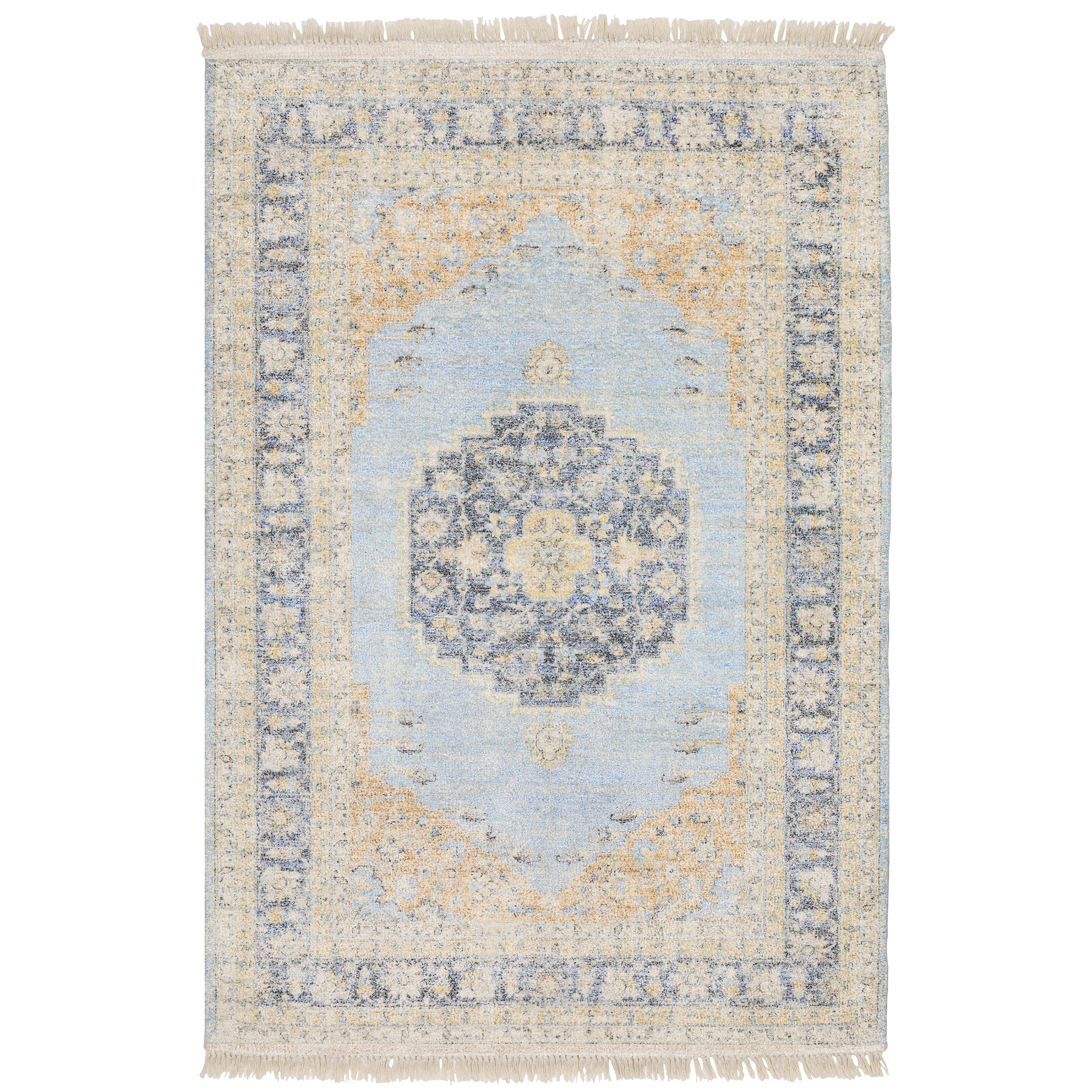 Malabar 45306 Blue/Beige 8' x 10' Rug