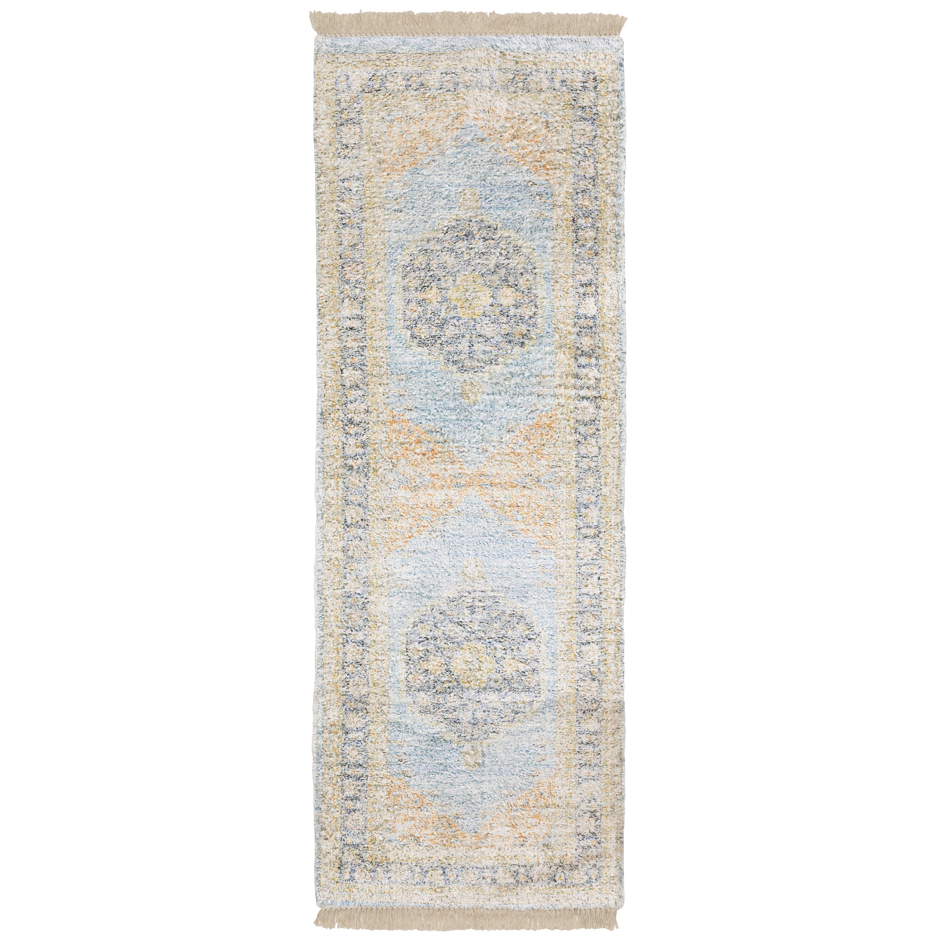 Malabar 45306 Blue/Beige 8' x 10' Rug