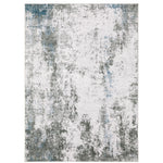 Malibu Mal02 Grey/Blue 2' x 3' Rug