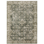 Malibu Mal04 Green/Beige 2' x 3' Rug