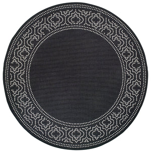 Marina 1247K Black/Ivory 1'9" x 3'9" Rug