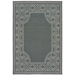 Marina 1247X Grey/Ivory 1'9" x 3'9" Rug