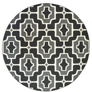 Marina 1491Z Black/Grey 1'9" x 3'9" Rug