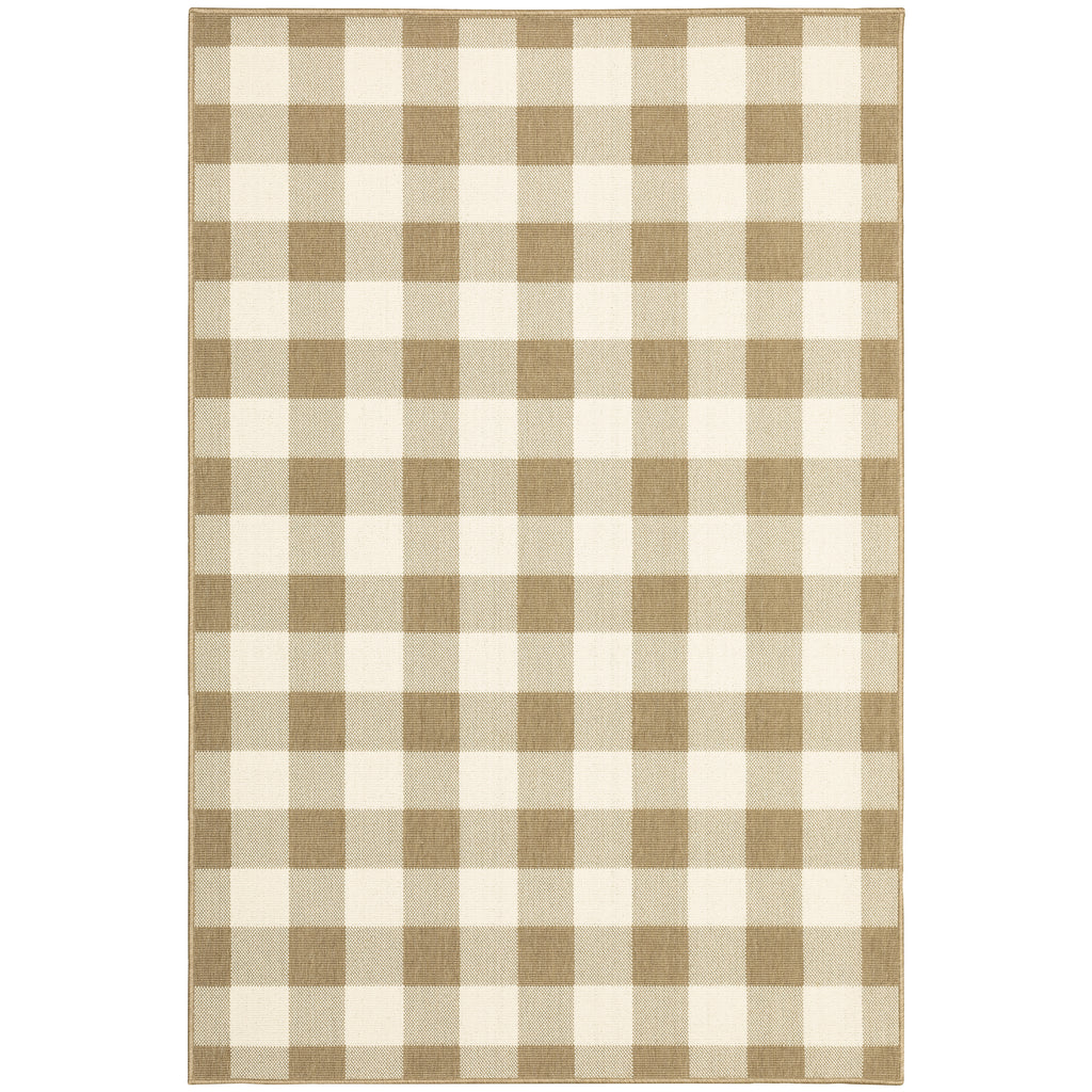 Marina 2598I Tan/Ivory 1'9" x 3'9" Rug