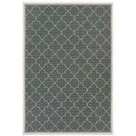 Marina 6025L Grey/Ivory 1'9" x 3'9" Rug