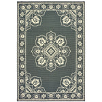 Marina 7764E Grey/Ivory 1'9" x 3'9" Rug