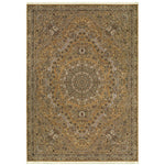 Masterpiece 8022J Gold/Ivory 3'10" x 5'5" Rug