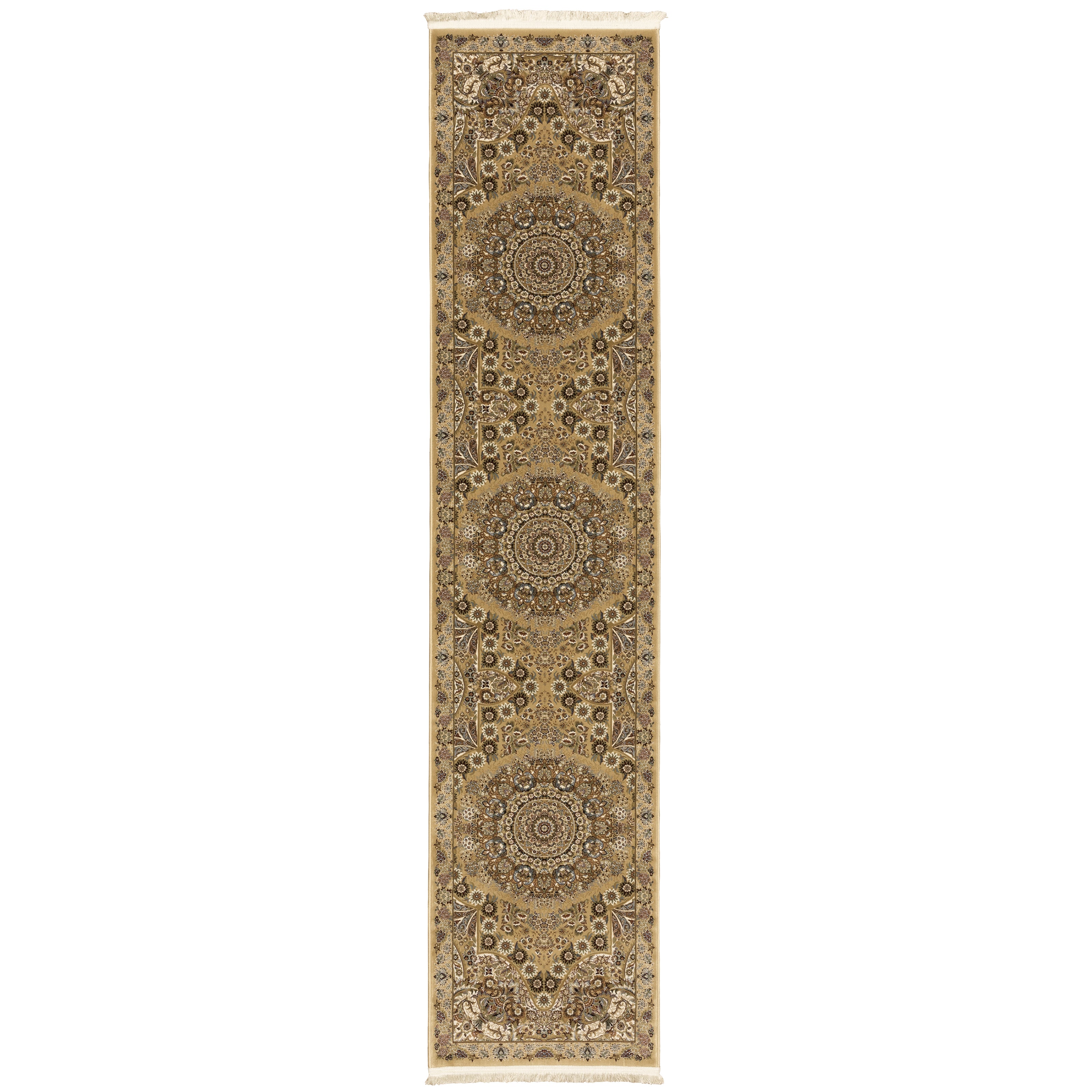 Masterpiece 8022J Gold/Ivory 3'10" x 5'5" Rug