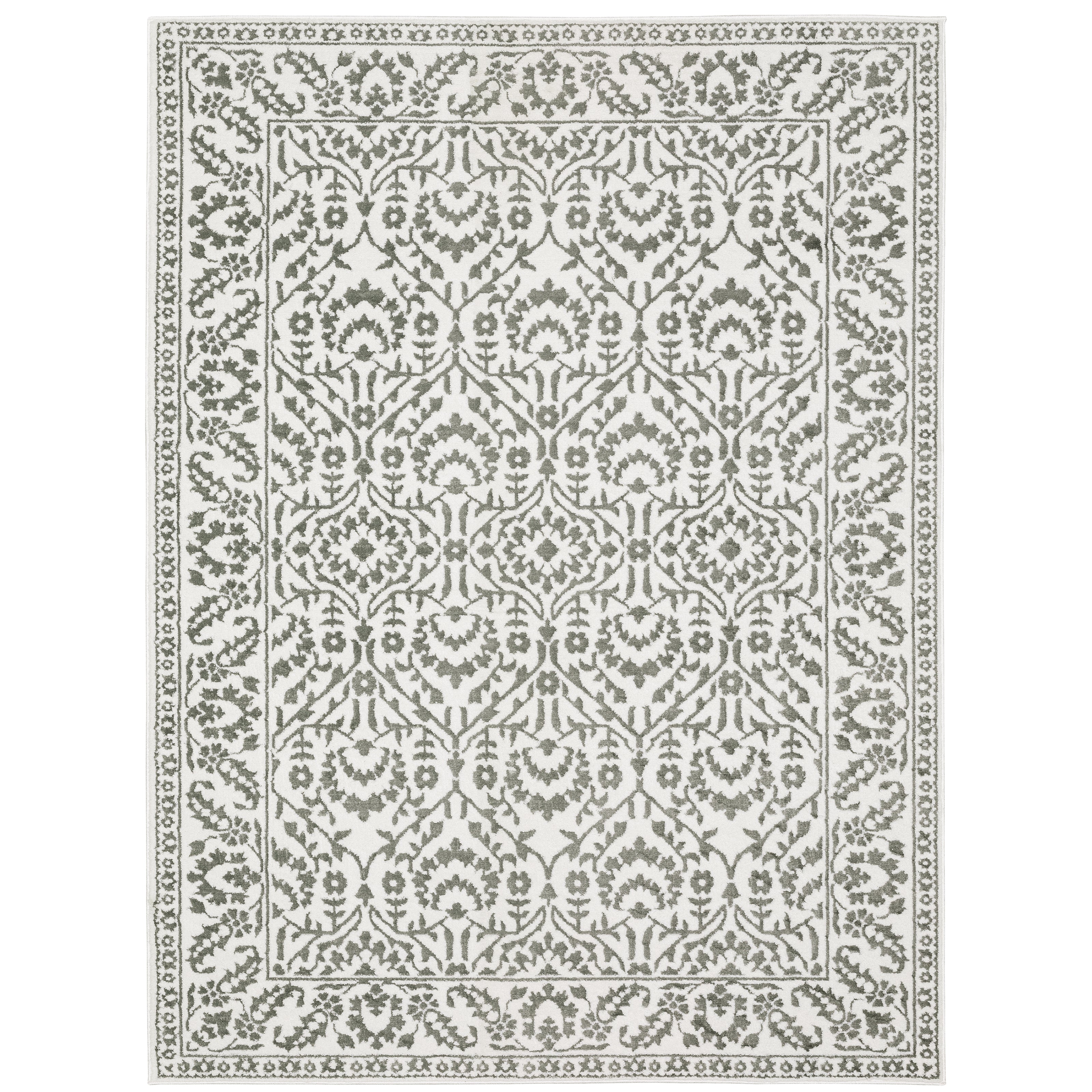 Montecito 2062H Grey/White 2'3" x 7'6" Rug