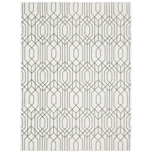 Montecito 4158W White/Grey 2'3" x 7'6" Rug