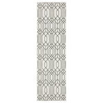 Montecito 4158W White/Grey 2'3" x 7'6" Rug