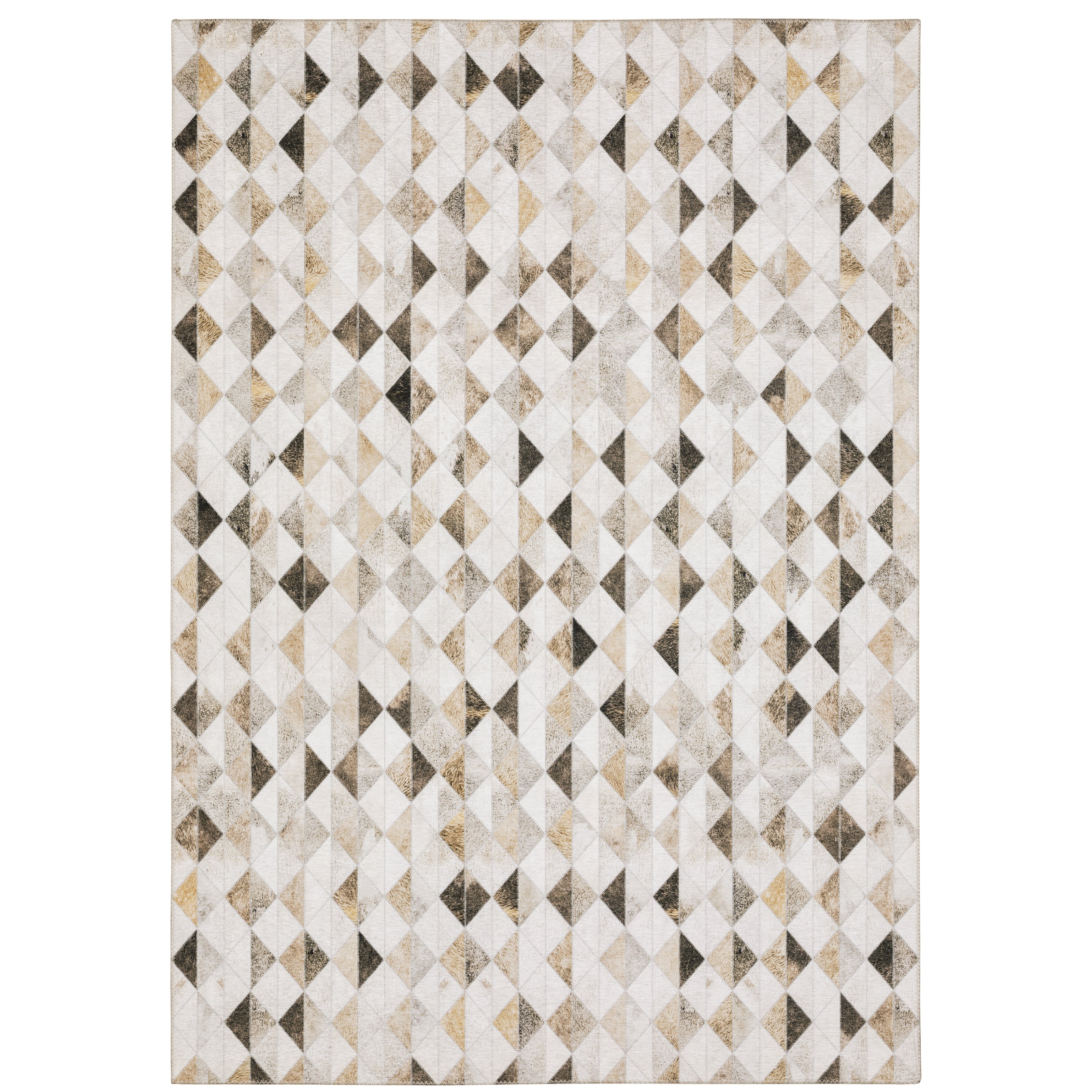 Myers Park Myp18 Beige/Brown 5' x 7' Rug