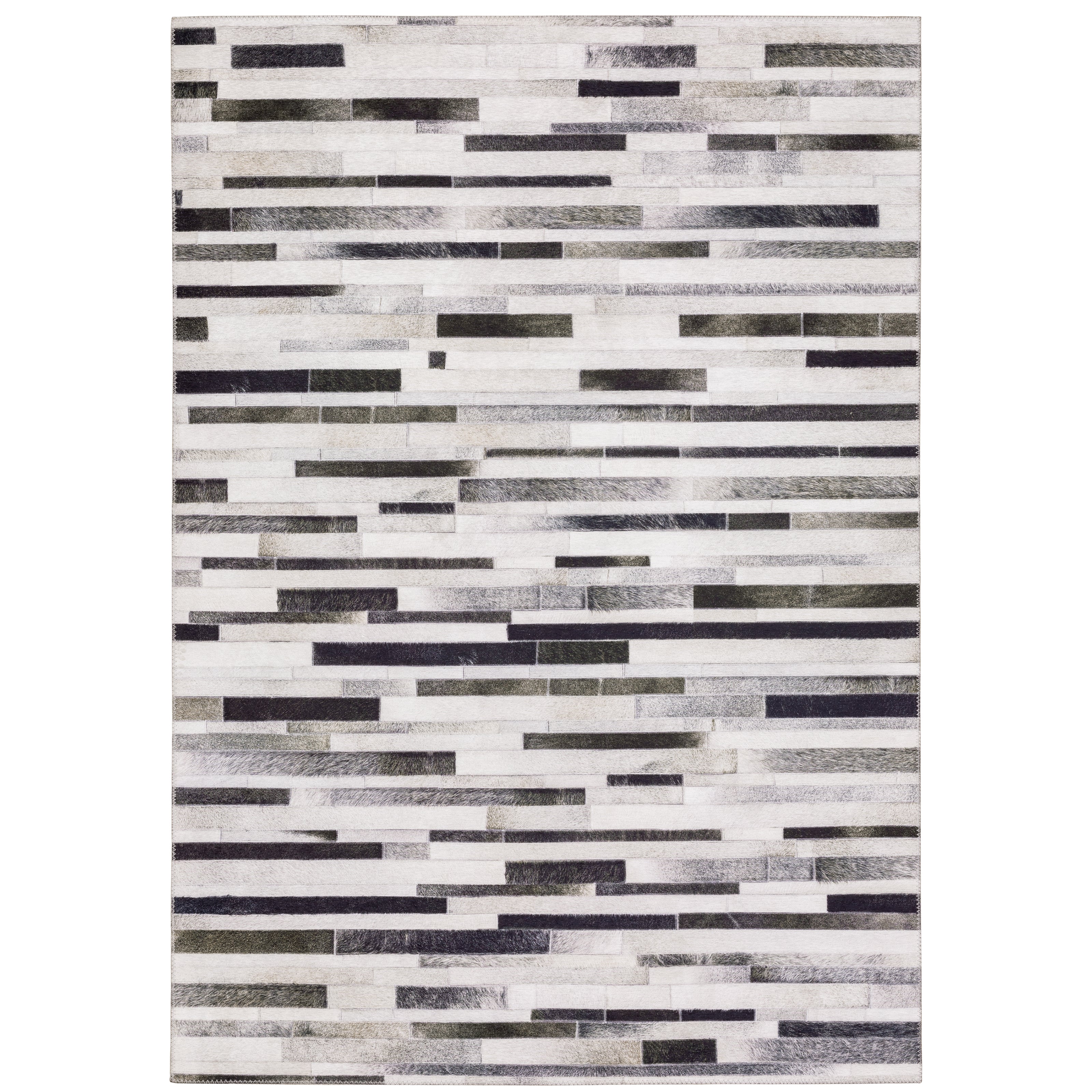 Myers Park Myp19 Grey/Charcoal 5' x 7' Rug