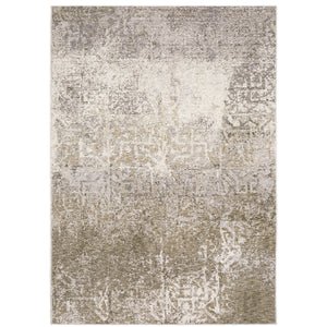 Nebulous 1330E Ivory/Grey 3'3" x 5' Rug