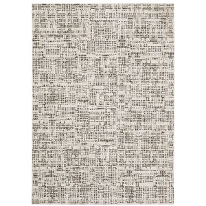 Nebulous 2060W Ivory/Grey 3'3" x 5' Rug