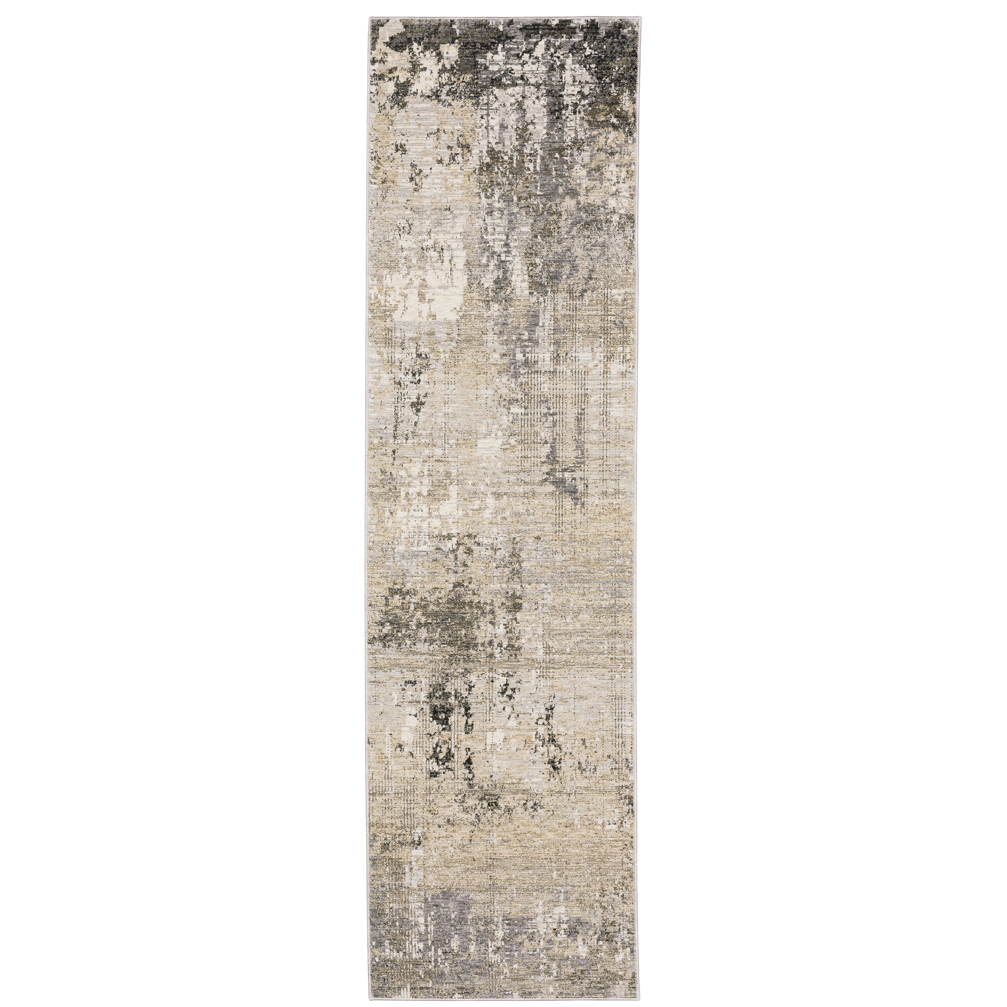 Nebulous 002X9 Beige/Grey 3'3" x 5' Rug