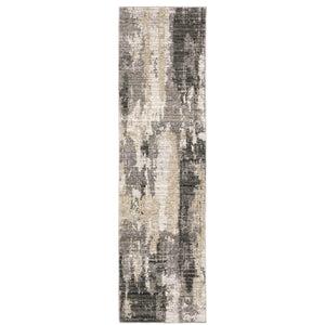 Nebulous 4151N Grey/Beige 3'3" x 5' Rug