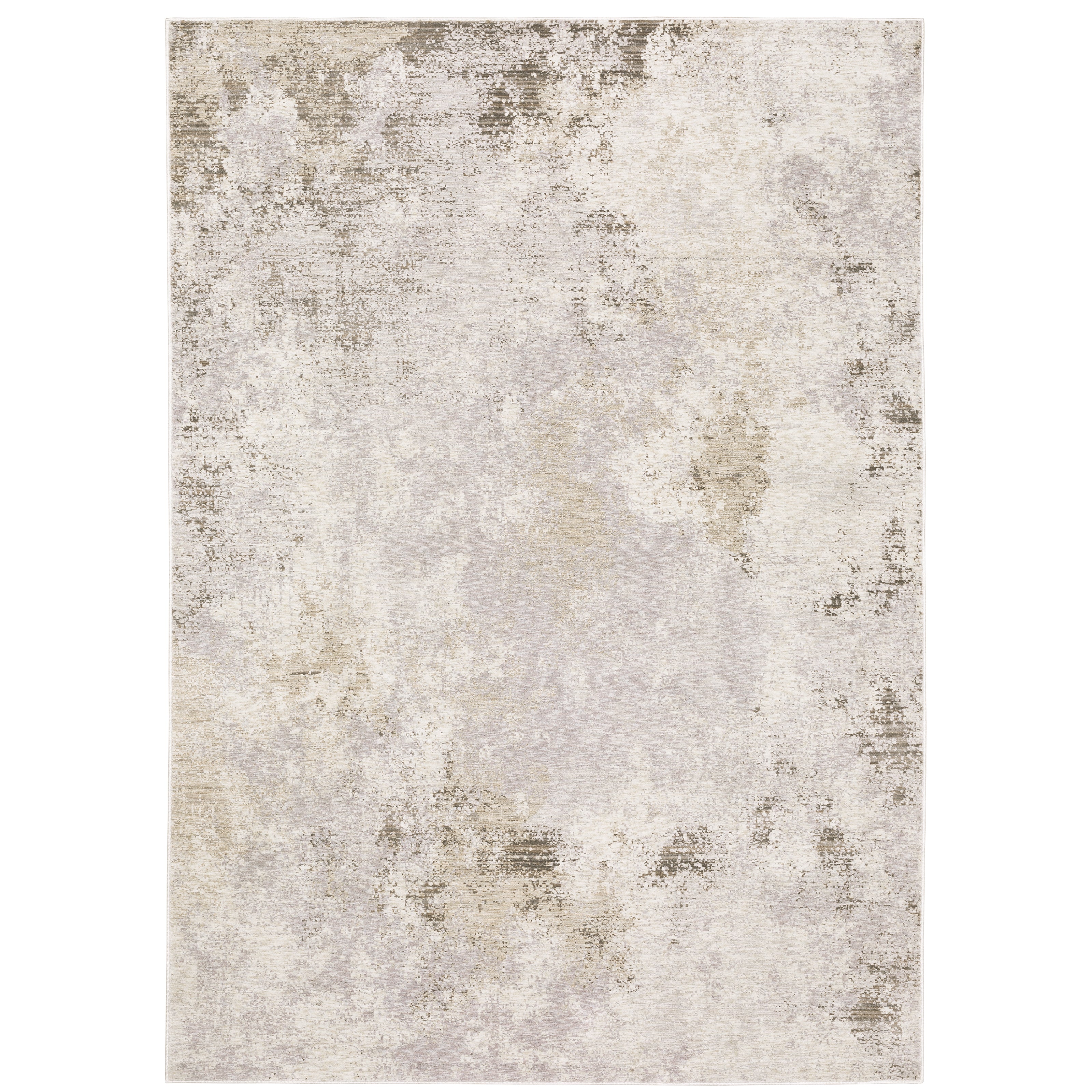 Nebulous 050J9 Ivory/Beige 3'3" x 5' Rug