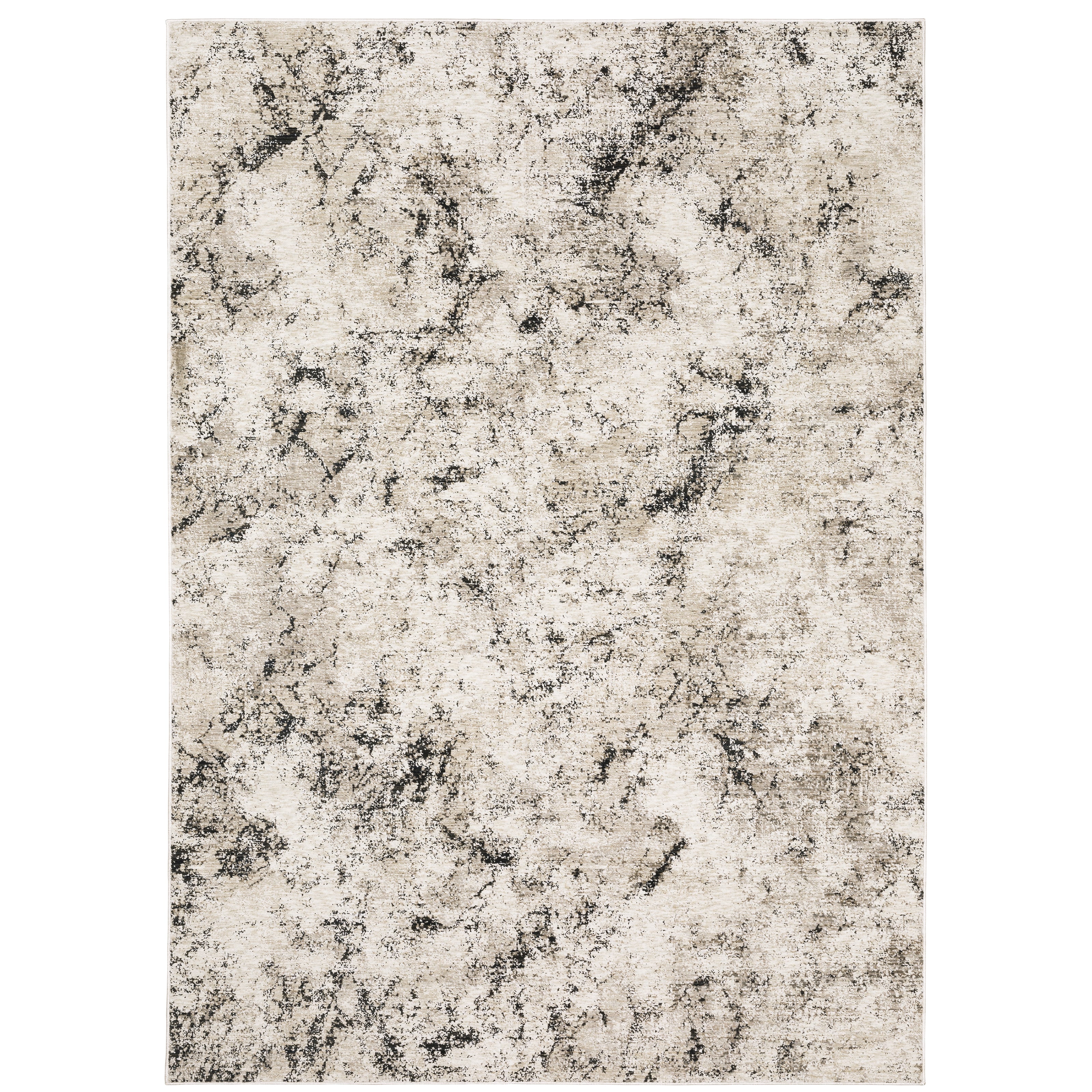 Nebulous 561E9 Ivory/Grey 3'3" x 5' Rug