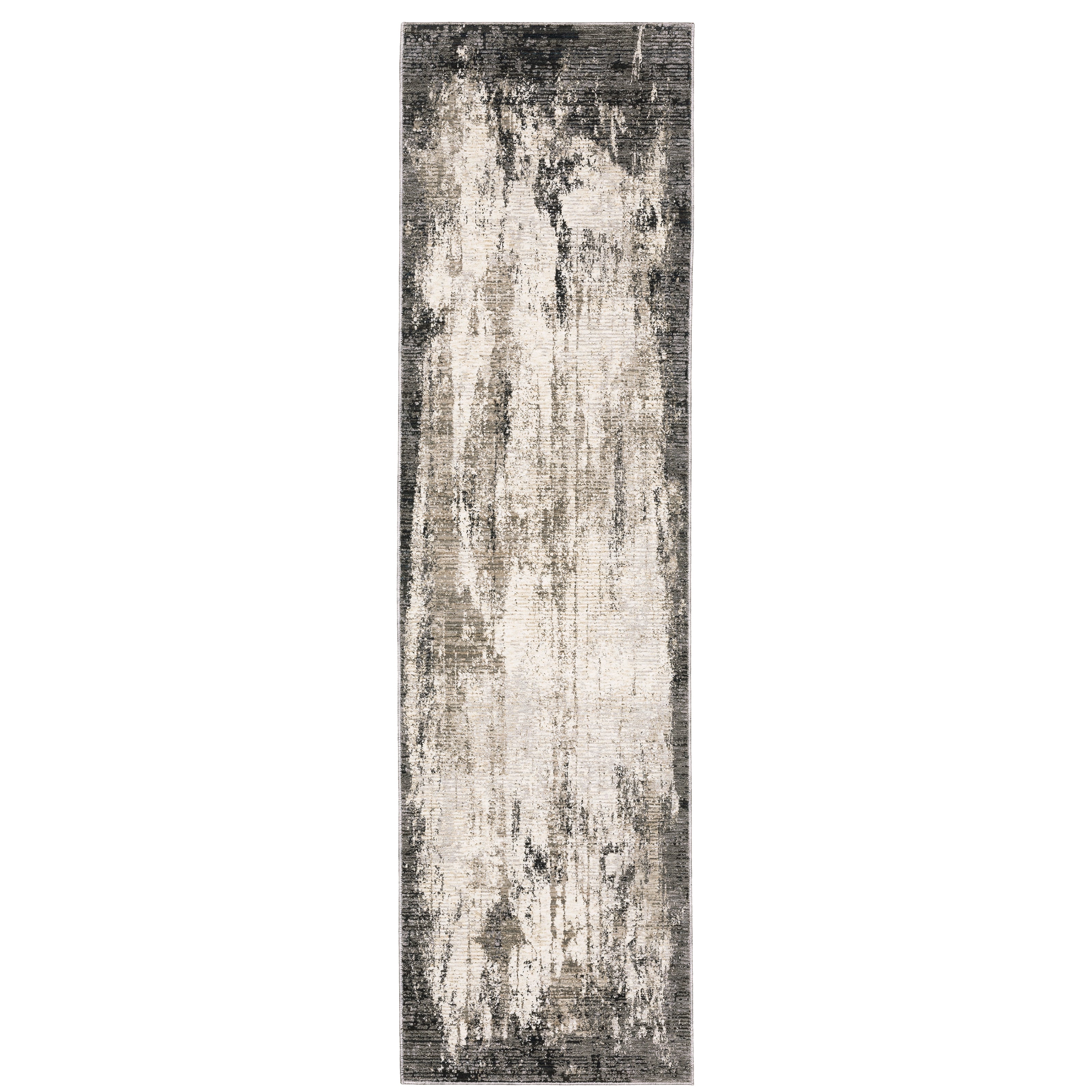 Nebulous 7151E Grey/Ivory 3'3" x 5' Rug