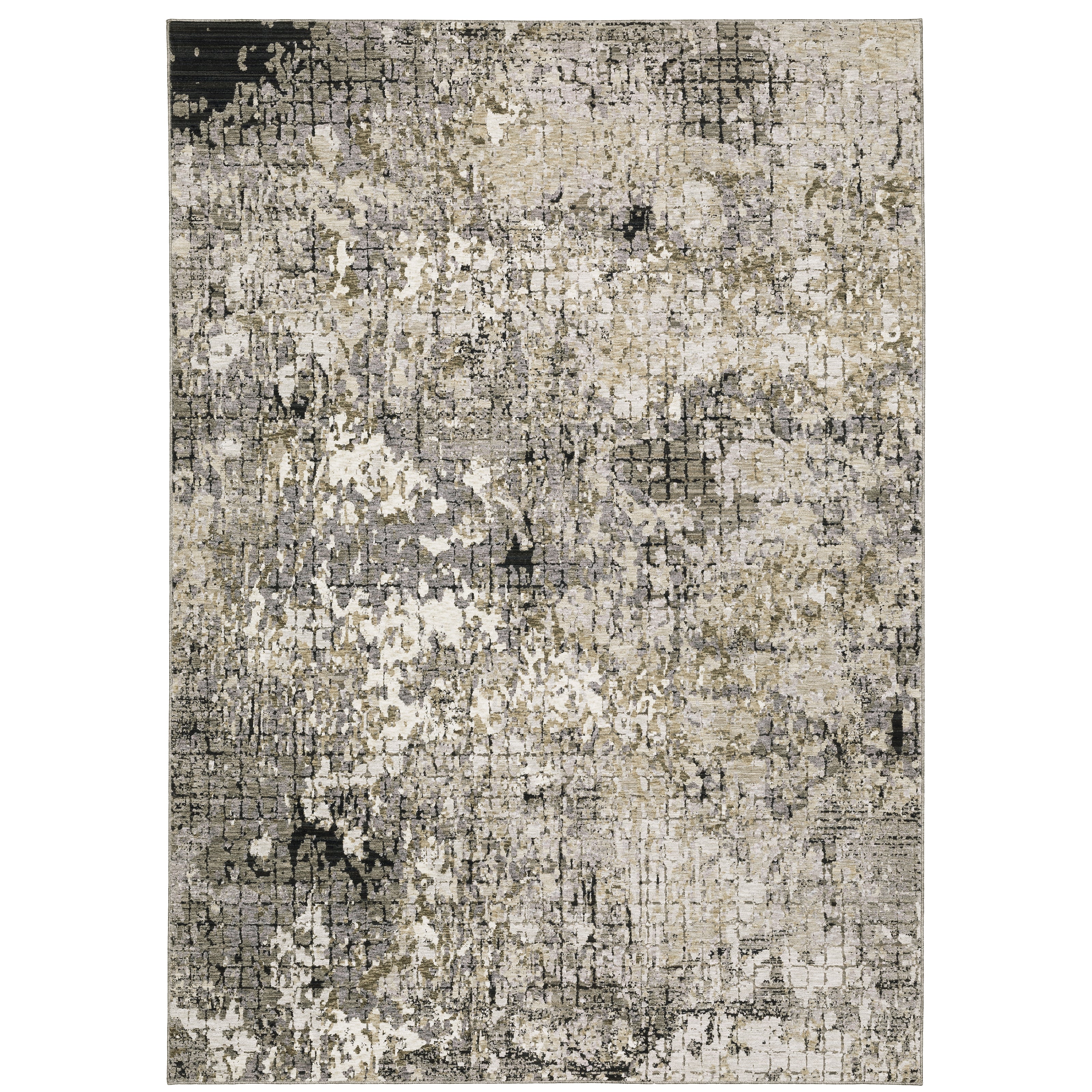 Nebulous 091D9 Grey/Ivory 7'10" x 10'10" Rug