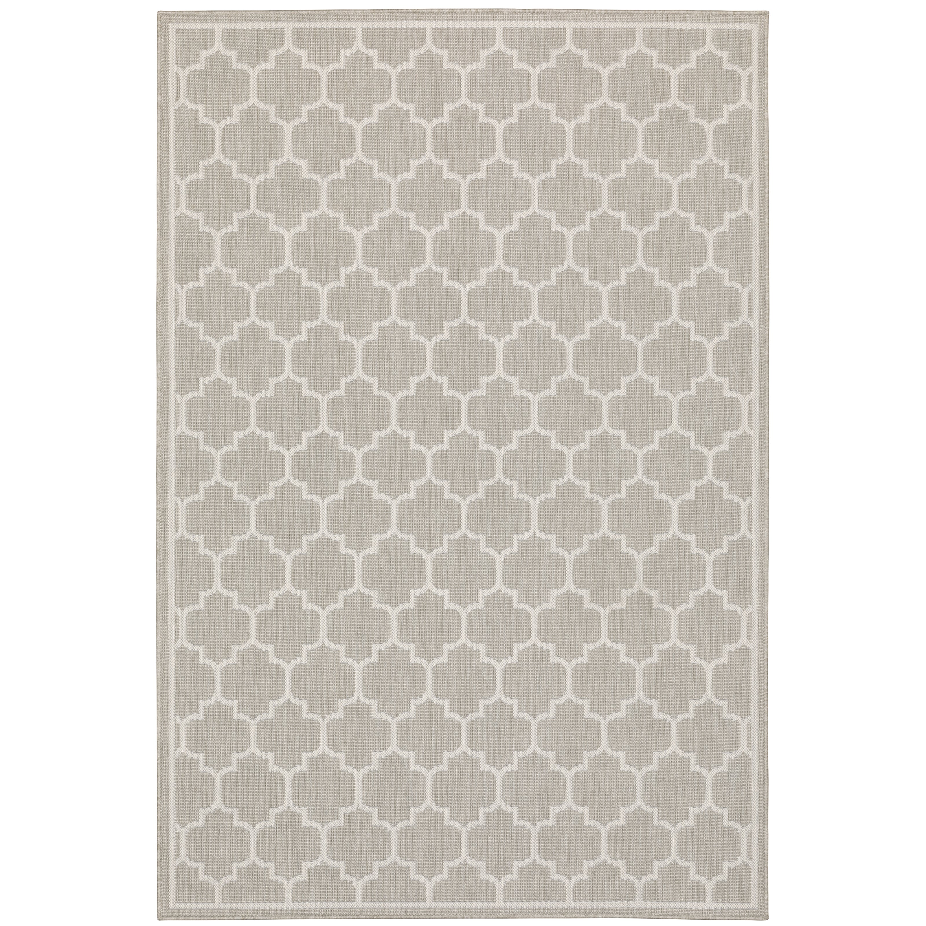 Portofino 1636H Grey/Ivory 3'3" x 5' Rug