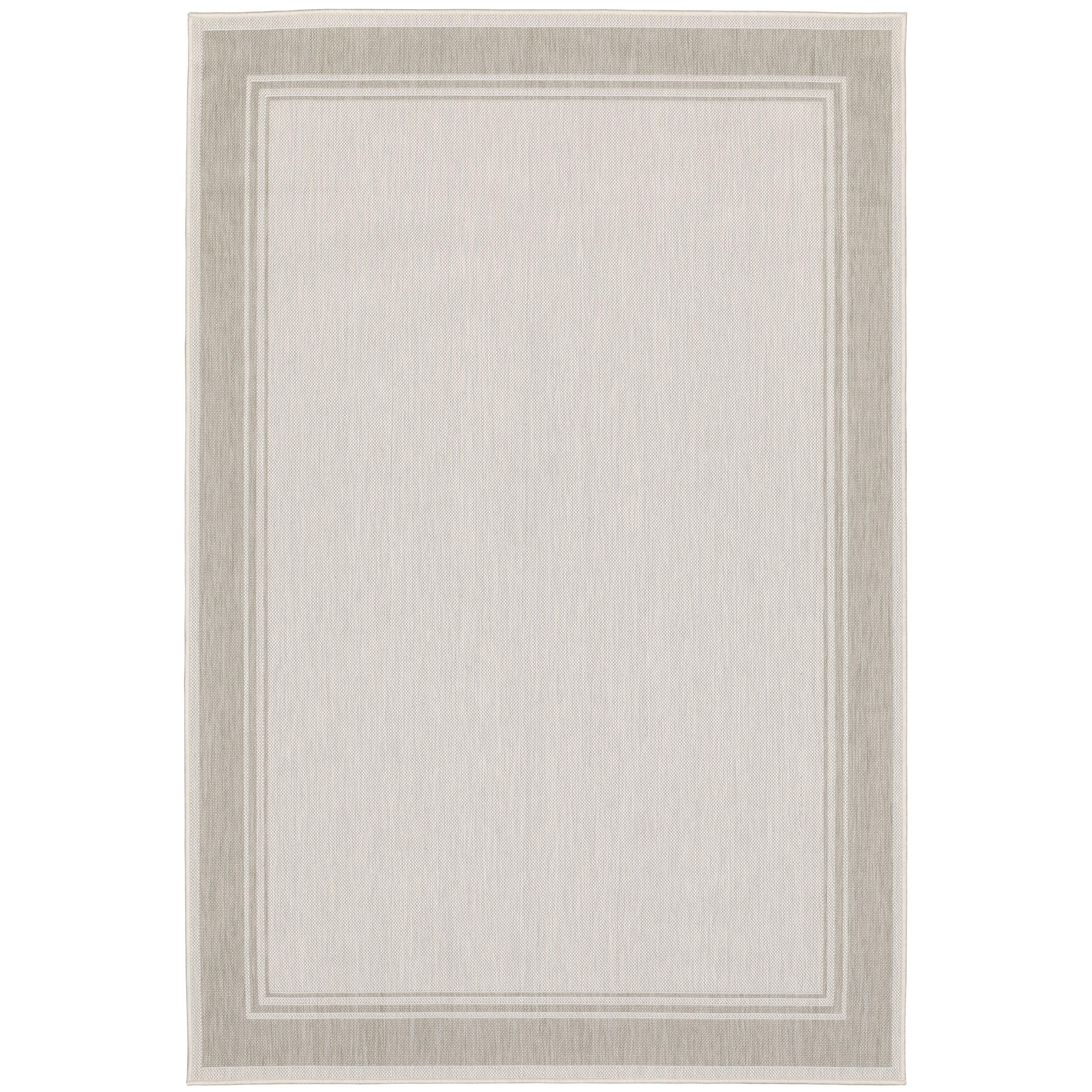 Portofino 6765W Ivory/Grey 9'10" x 12'10" Rug