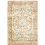 Savoy 28101 Orange/Silver 5'3" x 7'3" Rug