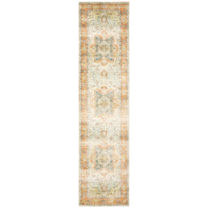 Savoy 28101 Orange/Silver 5'3" x 7'3" Rug